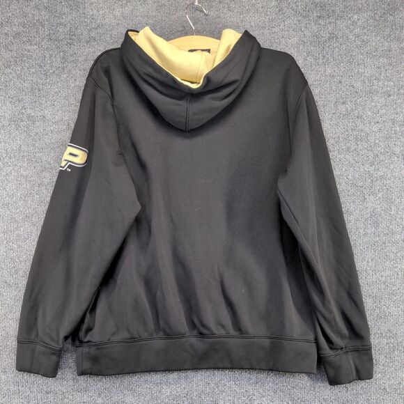 Colosseum Athletics Men's Purdue Boilermakers Hoodie Black Small Embroidered - Picture 7 of 14